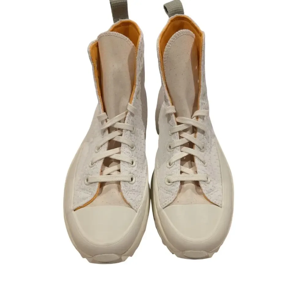 Converse Chuck Taylor All Star Move Platform High Top Knit Cream Womens Sneakers